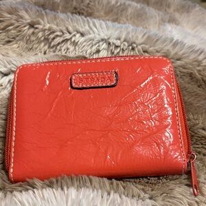 Strada Coral Wallet, NWOT. Zip around